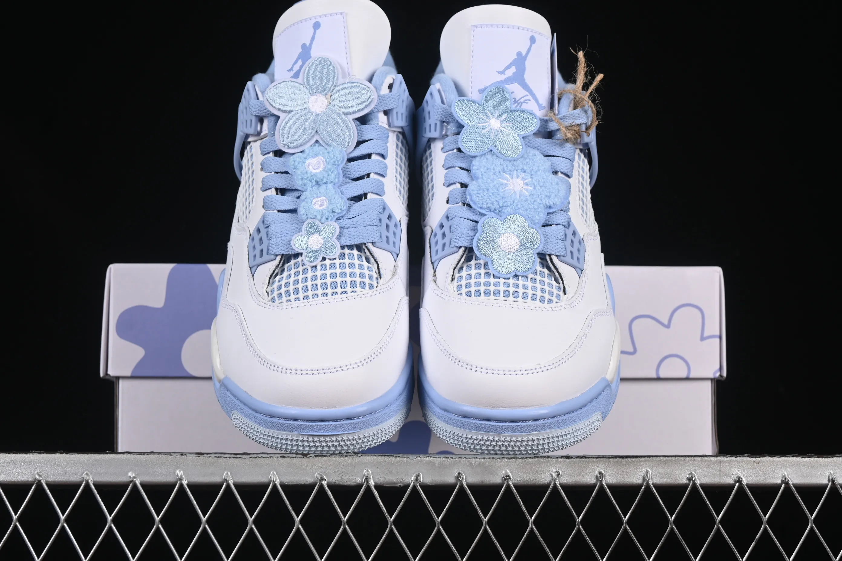 All categories Air Jordan Jordan series basketball shoes Air Jordan 4 Air Jordan 4 Retro "Forget Me Not" AJ4 Joe 4 Mother's Day HV0823-100